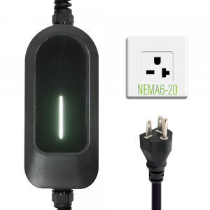 EVstarcharger Level 1 EV Charger 16A 110V-120V Portable EV Charging Cable SAE J1772 NEMA6-20 Plug with 22ft Cord
