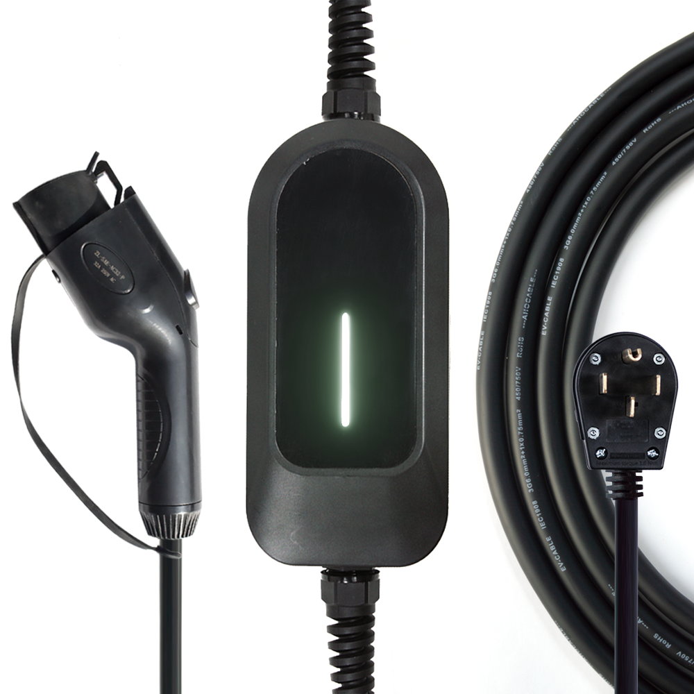 EVstarcharger 32 Amp Level 2 22ft EV Charger NEMA 1450 Plug 220V250V