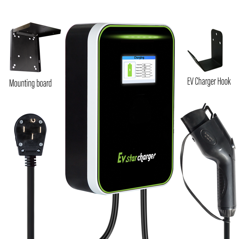 EVstarcharger Plug and play Home Electric Vehicle (EV) Charger, 50 Amp